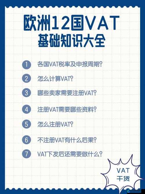 亚马逊 FBA 欧洲 VAT：相关知识与要点